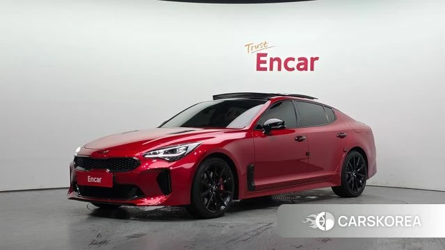 Kia Stinger Meister 2021 Красный из Кореи