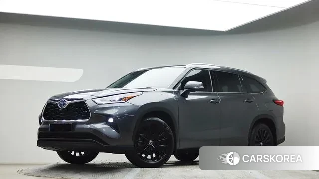 Toyota Highlander 4th Generation 2023 Серый из Кореи