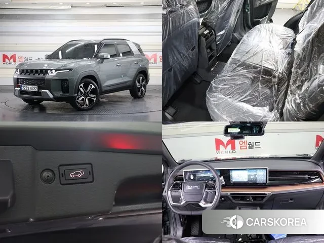 Ssangyong The New Torres 2025 Темно-зеленый из Кореи