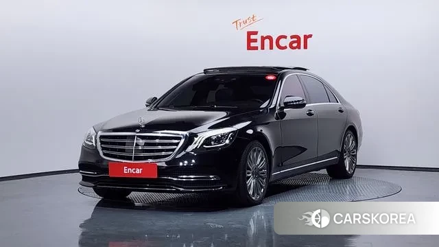 Mercedes-Benz S-Class W222 2018 Черный из Кореи