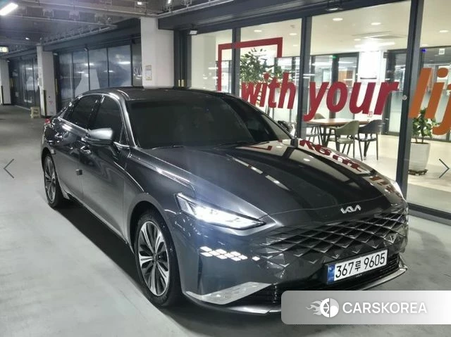 Kia K8 Hybrid 2022 Серый из Кореи