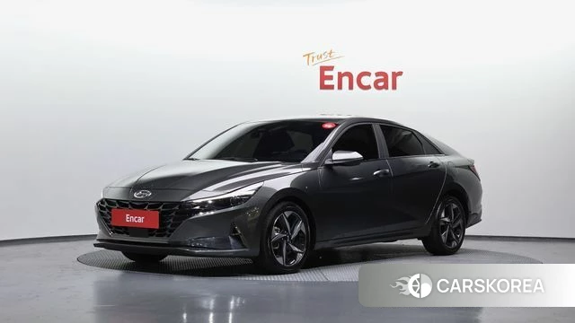 Hyundai Avante (CN7) 2021 Серый из Кореи