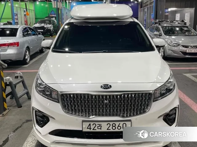 Kia The New Carnival 2018 Белый из Кореи