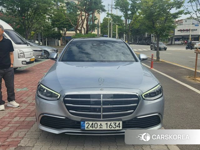 Mercedes-Benz S-Class W223 2022 Серебряный из Кореи