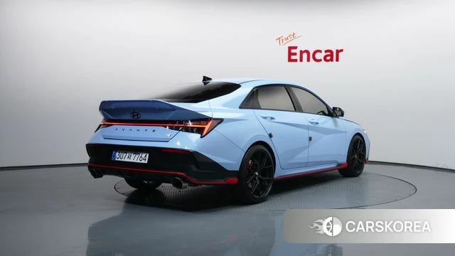 Hyundai The New Avante (CN7) 2025 Небесно-голубой из Кореи