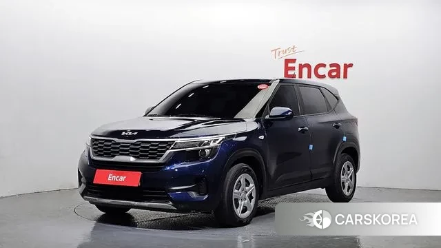 Kia Seltos 2021 Синий из Кореи
