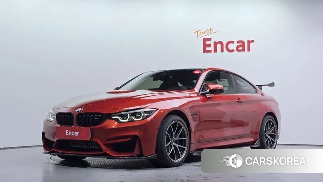 BMW M4 (F82) 2018 Оранжевый из Кореи