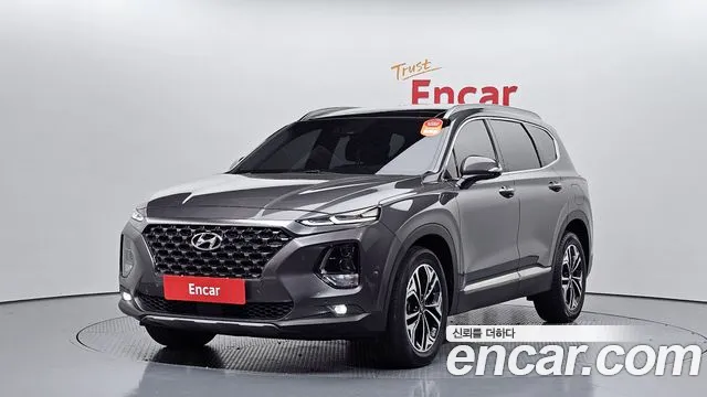 Hyundai Santa Fe TM 2018 Серый из Кореи