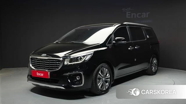 Kia The New Carnival 2018 Черный из Кореи