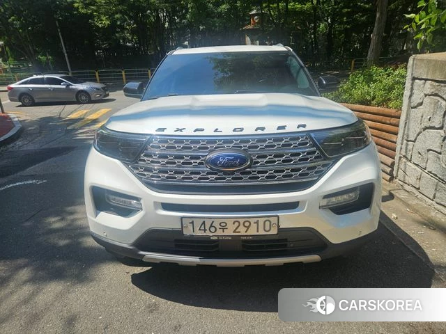 Ford Explorer 6th Generation 2020 Белый из Кореи