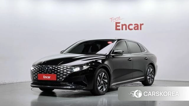 Hyundai The New Grandeur IG Hybrid 2022 Черный из Кореи