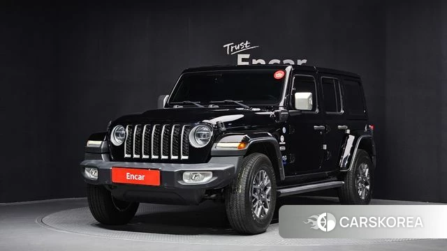 Jeep Wrangler (JL) 2022 Черный из Кореи