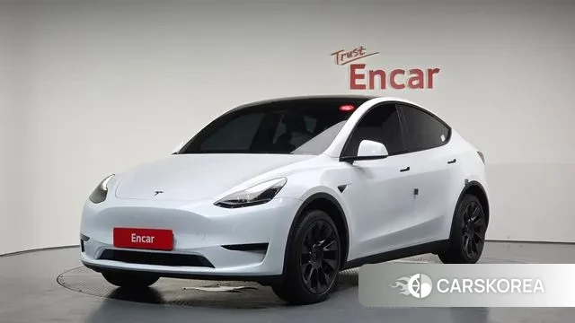 Tesla Model Y 2024 Белый из Кореи