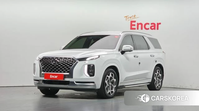 Hyundai Palisade 2021 Белый из Кореи