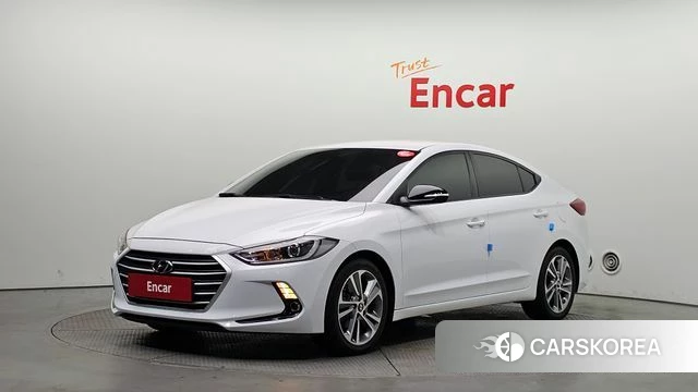 Hyundai Avante AD 2018 Белый из Кореи