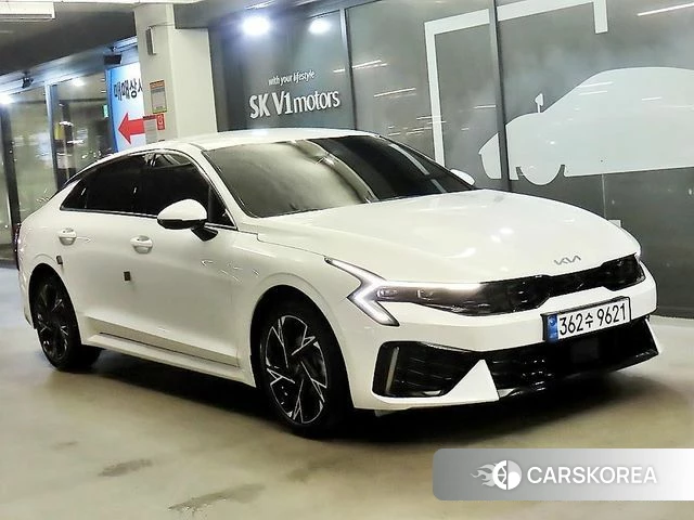 Kia The New K5 Hybrid 3rd generation 2024 Белый из Кореи