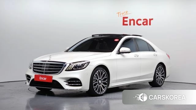 Mercedes-Benz S-Class W222 2019 Белый из Кореи