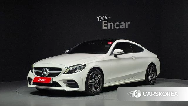 Mercedes-Benz C-Class W205 2020 Белый из Кореи