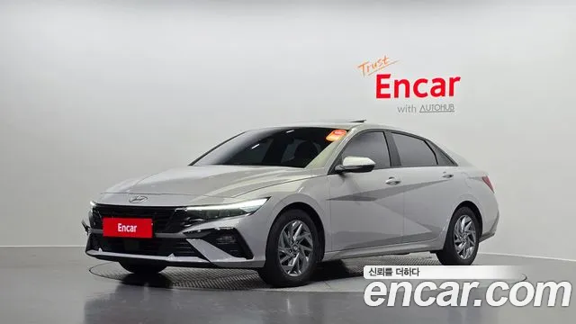 Hyundai The New Avante (CN7) 2023 Серый из Кореи