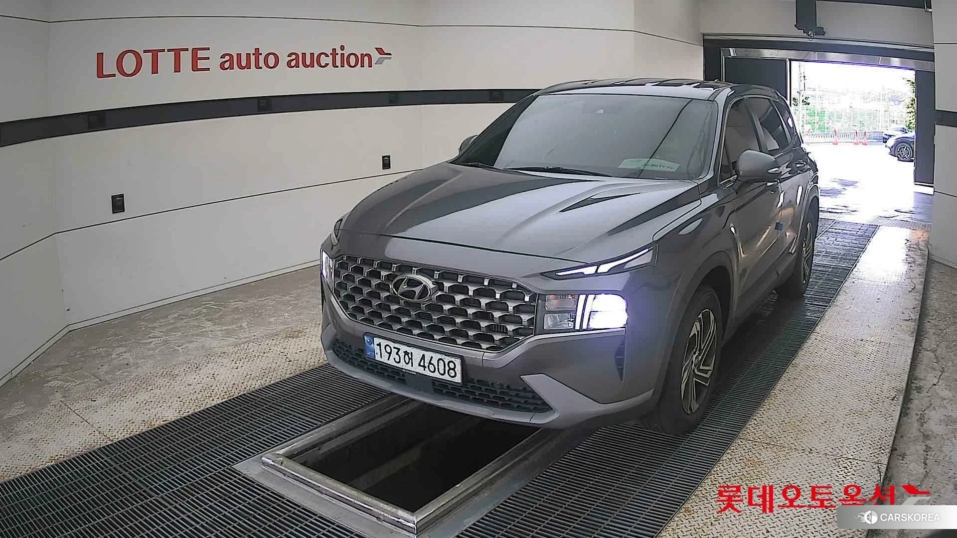 Hyundai Santa Fe 2022 Magnetic Grey Metallic из Кореи