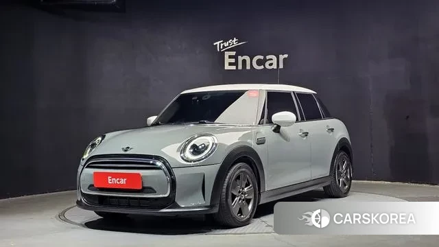 Mini Cooper 2021 Серебристо-серый из Кореи