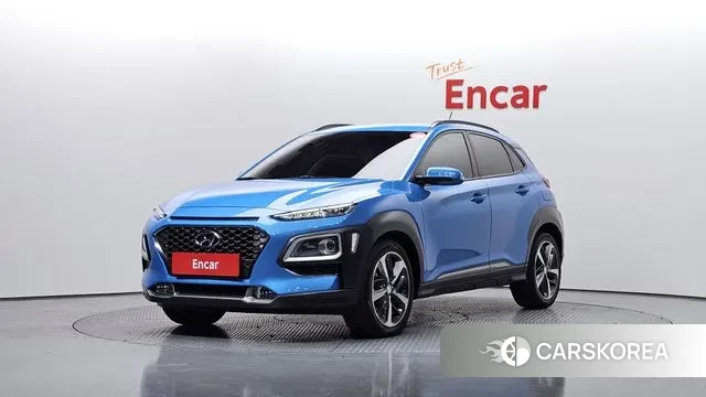 Hyundai Kona 2018 Синий из Кореи