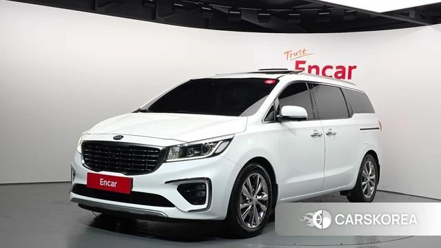 Kia The New Carnival 2019 Белый из Кореи