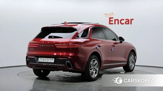 Genesis GV70 2022 Красный из Кореи