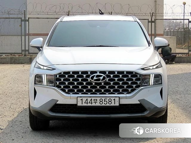 Hyundai The New Santa Fe 2021 Белый из Кореи