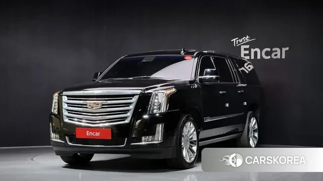Cadillac Escalade 2019 Черный из Кореи