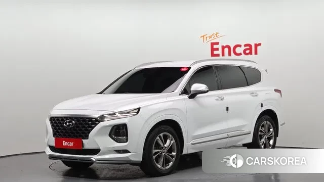 Hyundai Santa Fe TM 2018 Белый из Кореи