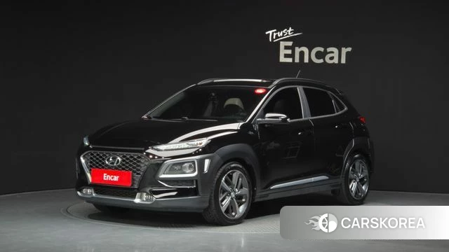 Hyundai Kona 2018 Черный из Кореи