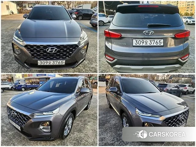 Hyundai Santa Fe TM 2020 Серый из Кореи
