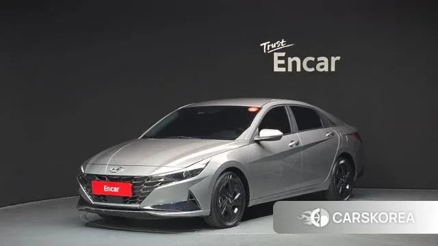 Hyundai Avante (CN7) 2022 Серый из Кореи