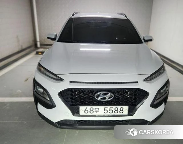 Hyundai Kona 2018 Белый из Кореи