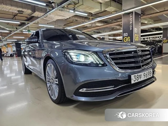 Mercedes-Benz S-Class W222 2019 Серый из Кореи