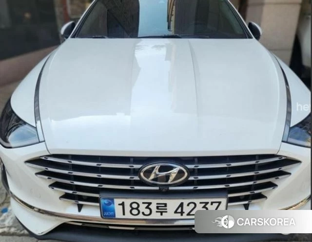 Hyundai Sonata Hybrid (DN8) 2020 Белый из Кореи