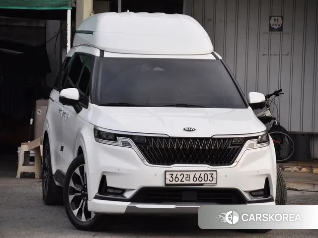 Kia Carnival 4th generation 2021 Белый из Кореи