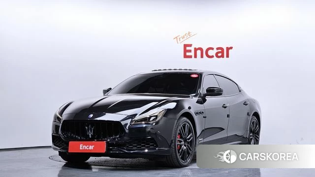 Maserati Quattroporte 2018 Черный из Кореи