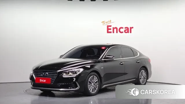 Hyundai Grandeur IG Hybrid 2019 Черный из Кореи