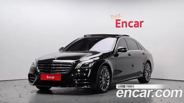 Mercedes-Benz S-Class W222 2018 Черный из Кореи