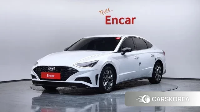 Hyundai Sonata (DN8) 2019 Белый из Кореи
