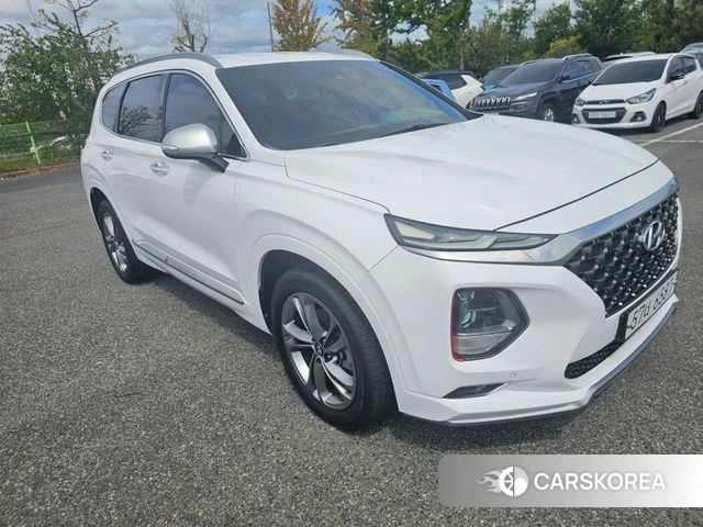 Hyundai Santa Fe TM 2018 Белый из Кореи