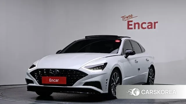 Hyundai Sonata (DN8) 2021 Белый из Кореи