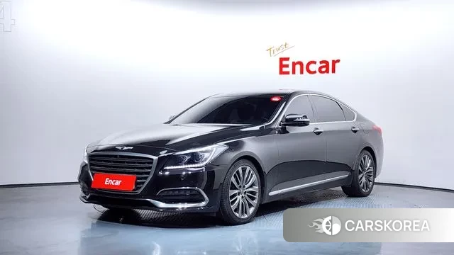 Genesis G80 2018 Черный из Кореи