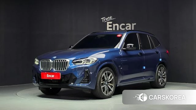 BMW X3 (G01) 2023 Синий из Кореи