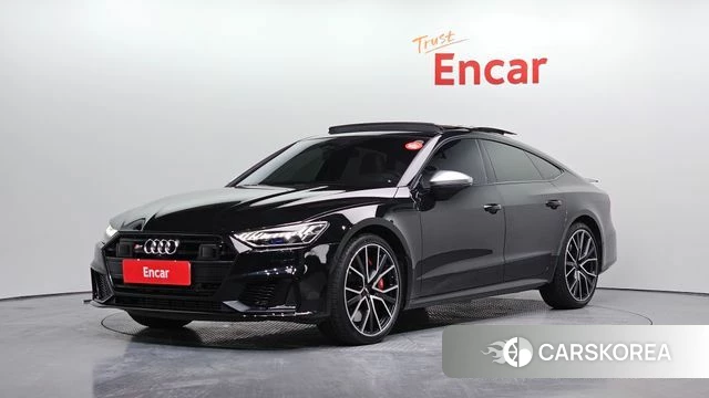 Audi S7 (4K) 2021 Черный из Кореи