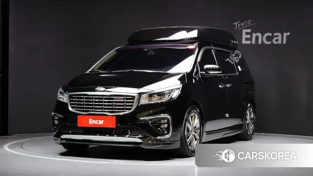 Kia The New Carnival 2019 Черный из Кореи