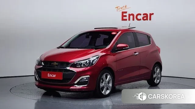 Chevrolet (GM Daewoo) The New Spark 2018 Красный из Кореи