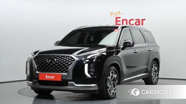Hyundai Palisade 2022 Черный из Кореи